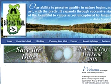 Tablet Screenshot of beaverislandbirdingtrail.org